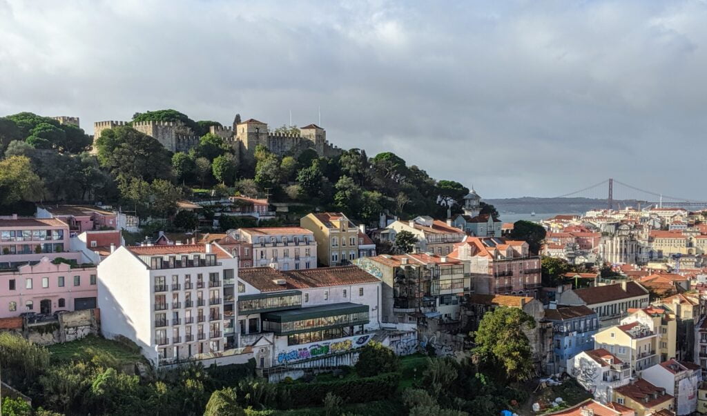 Graça - View of the São Jorge Castle