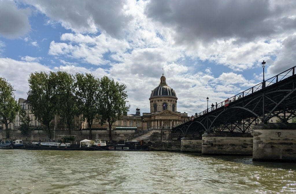 L'Institut de France et le Pont des Arts, Paris