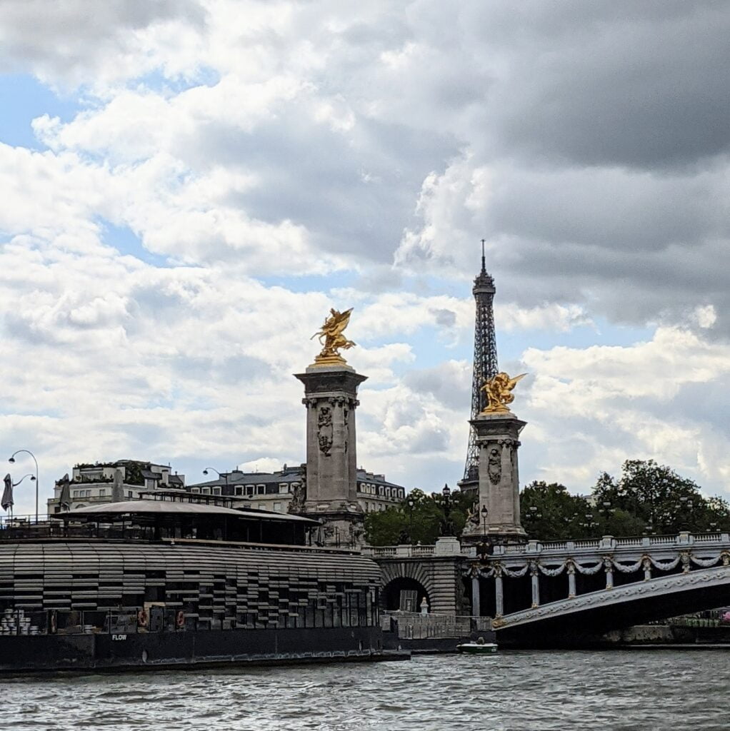 View of the Eiffel Tower