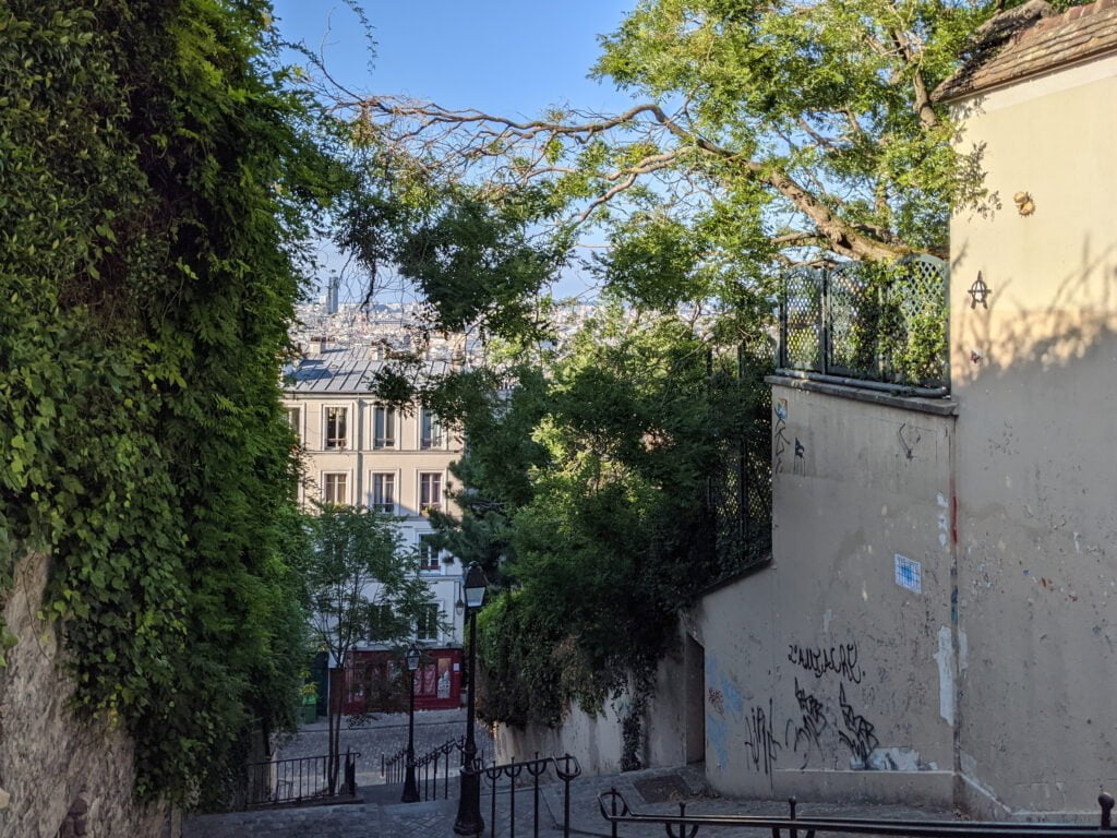 Escaliers du Calvaire, Paris