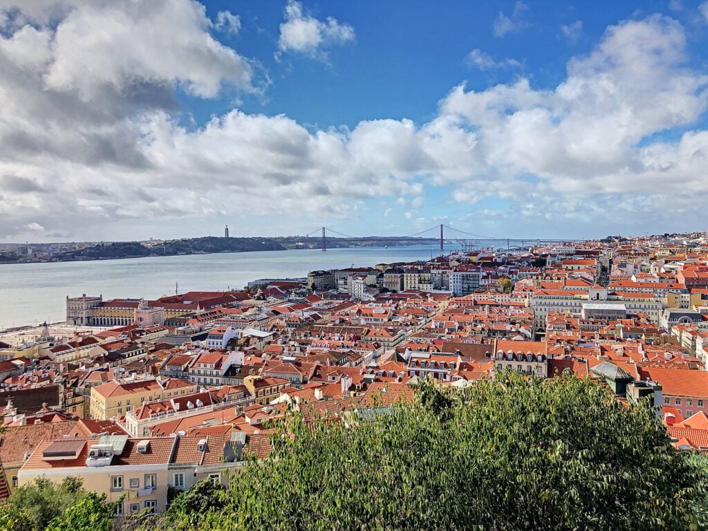 Vue du château São Jorge