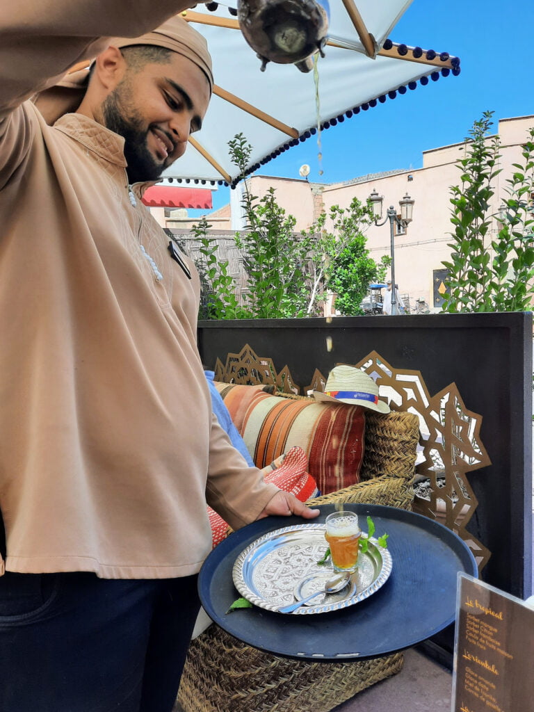 Breakfast at Café Zeitoun Kasbah