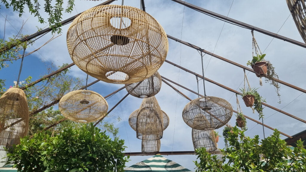 Terrasse du restaurant L'Mida