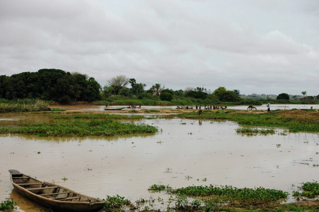 Fishermen in Boubon