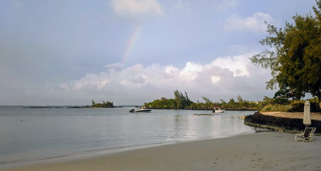 Plage de l'hôtel Zilwa