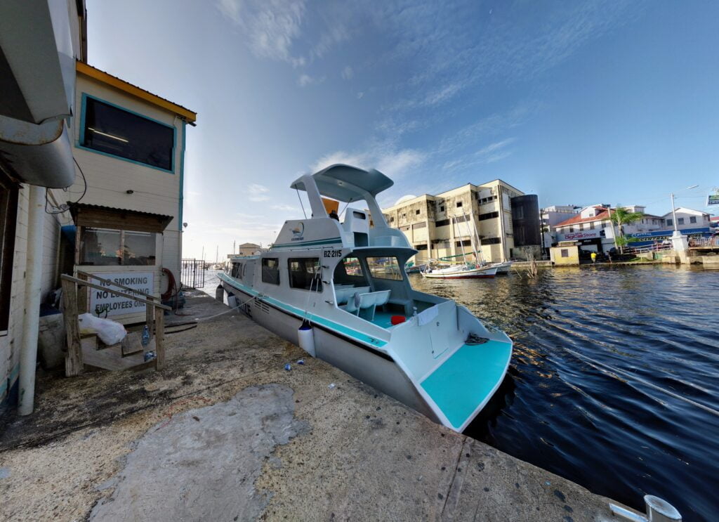 Water Taxi à Belize City, direction Ambergris Caye