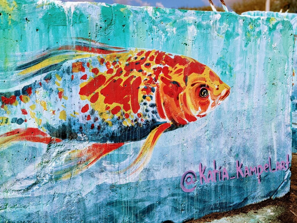 Street art in Tamarin