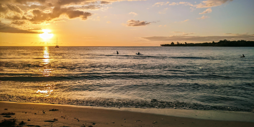 Surf à Tamarin - Post Cover