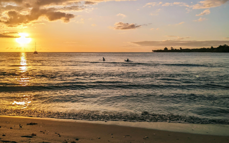 Surf à Tamarin - Post Cover