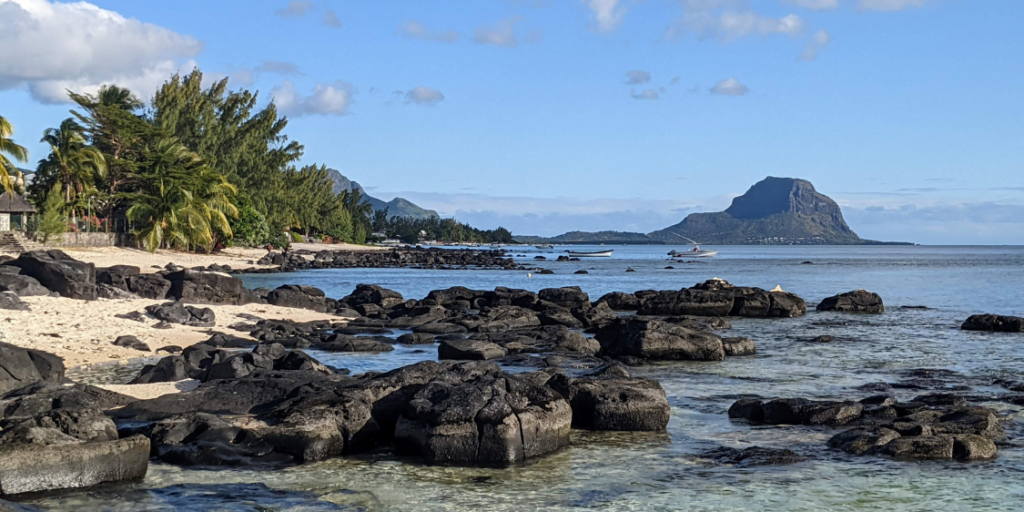 Le Morne depuis Tamarin