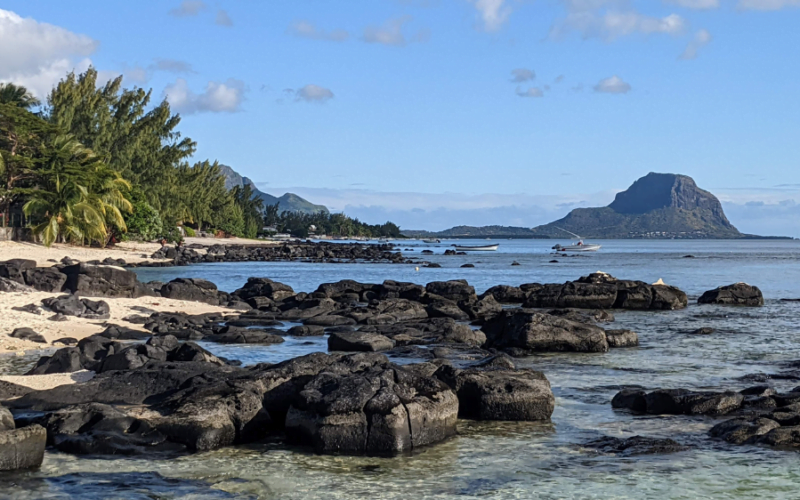 Le Morne depuis Tamarin