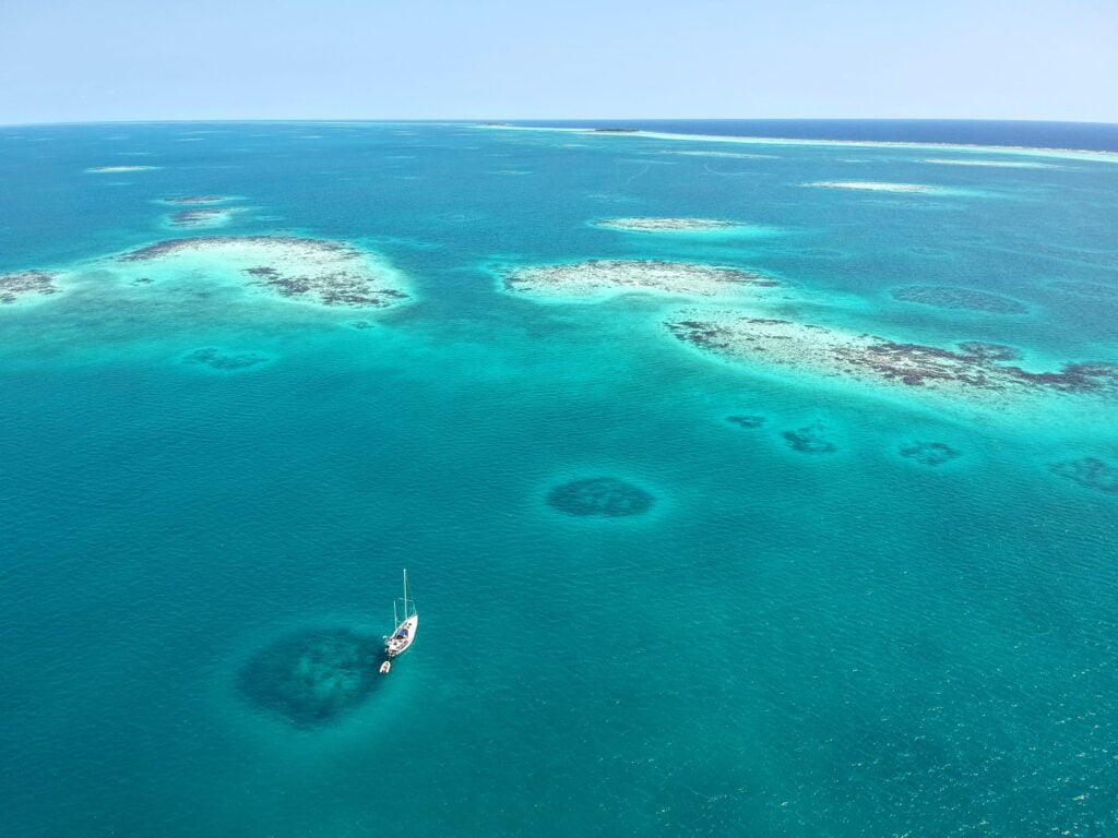 Croisière dans les cayes du Bélize