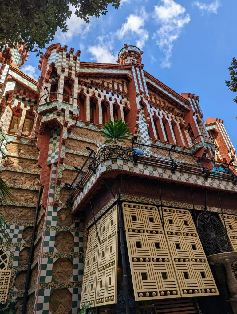 Exterior Facade of Casa Vicens