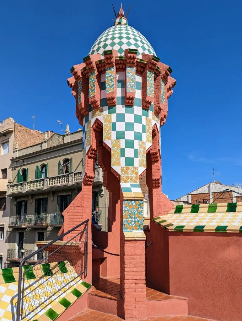 Casa Vicens Rooftop Terrace