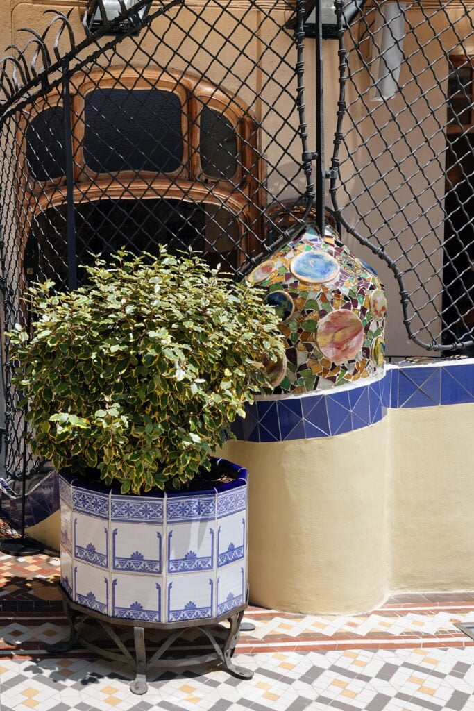 Patio extérieur de la Casa Batlló, Barcelone