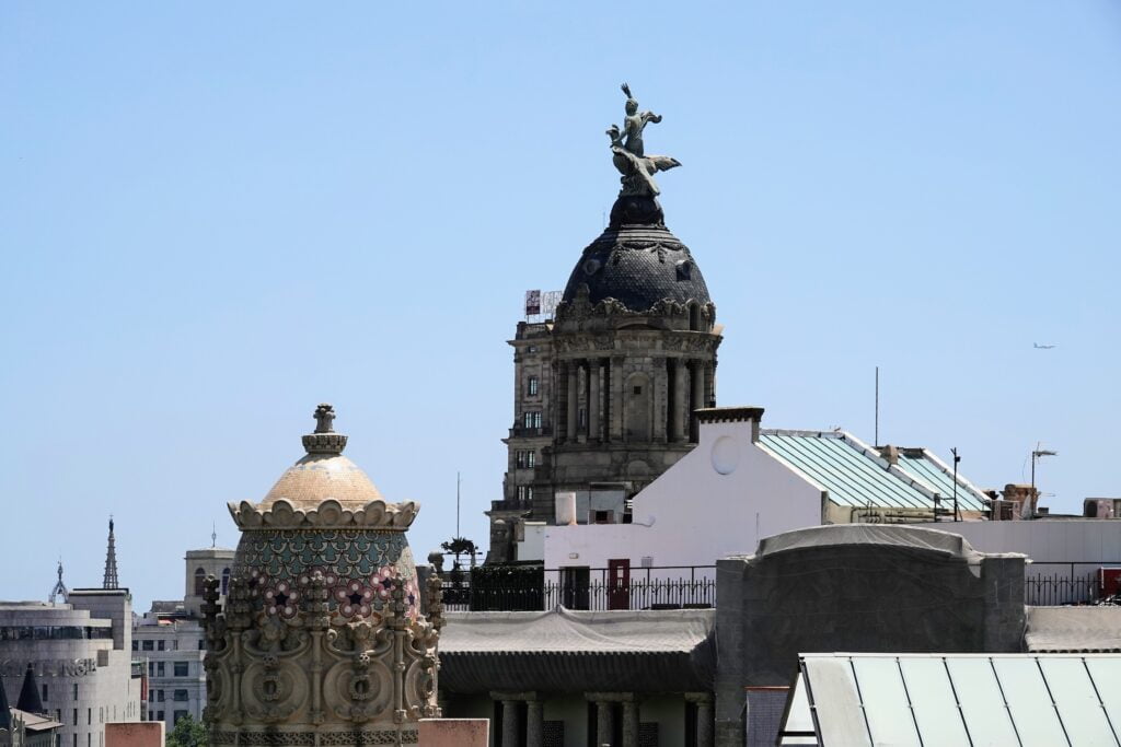 View from the rooftop of Casa Batlló.