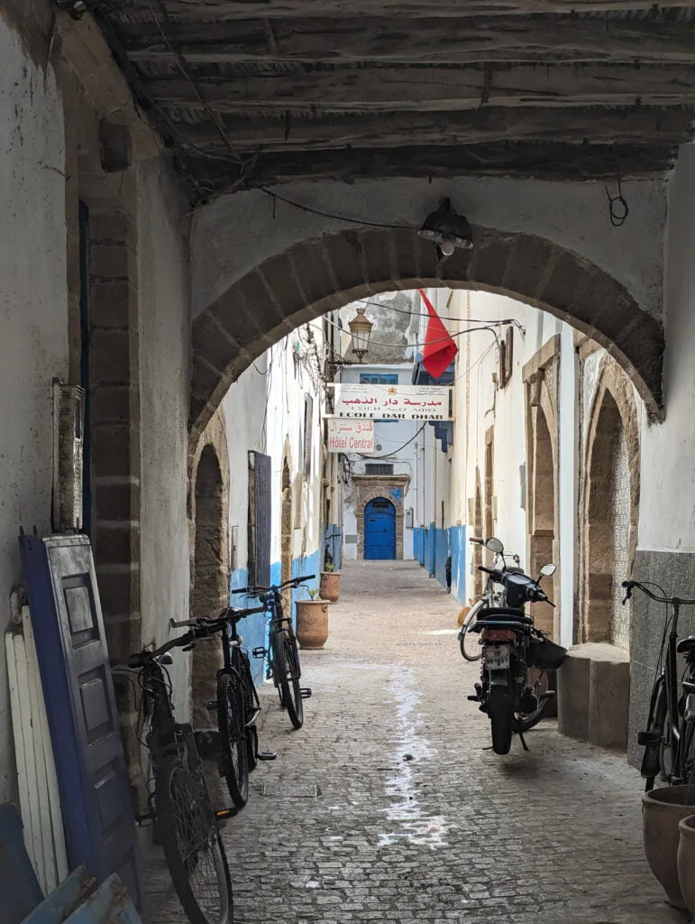 Ruelle dans la médina d'Essaouira