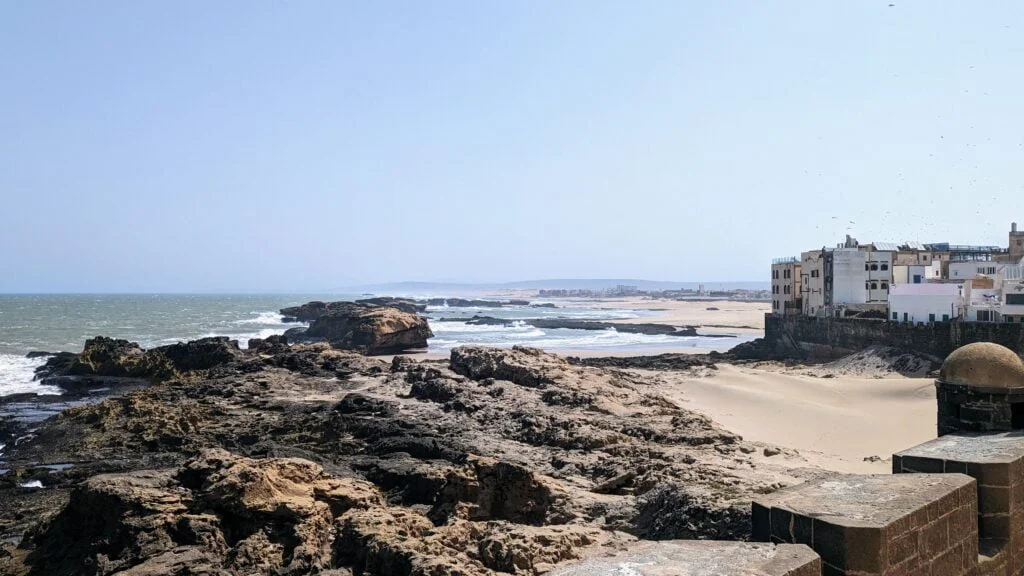 Vue depuis la skala de la médina d'Essaouira