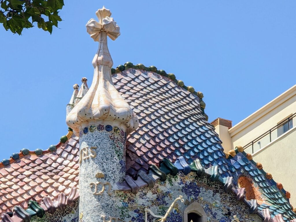 Toiture de la Casa Batlló, Barcelone