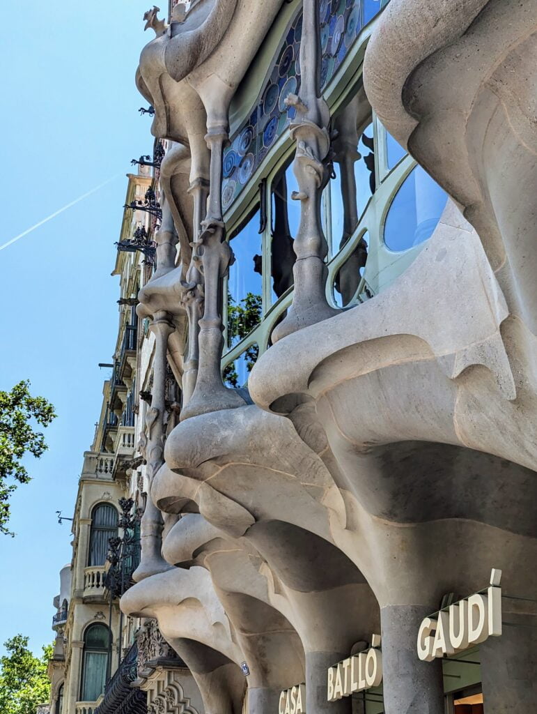 Façade de la Casa Batlló, Barcelona