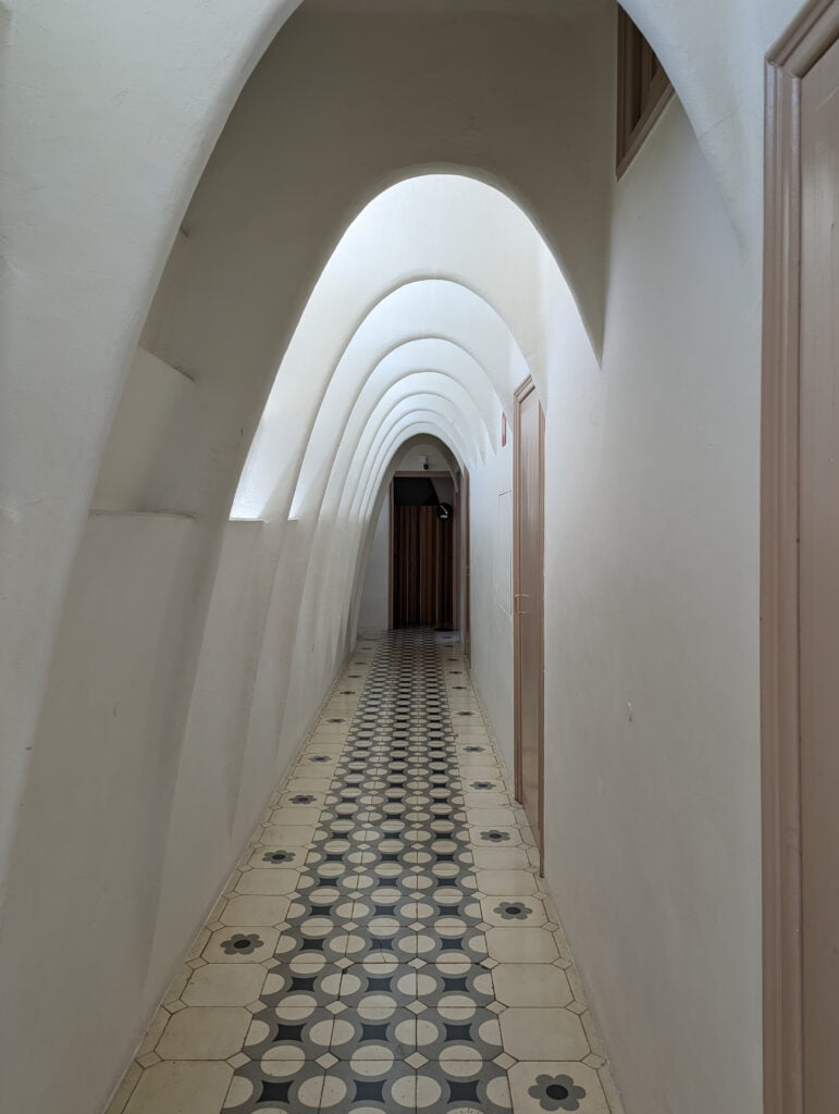 Attic of the Casa Batlló