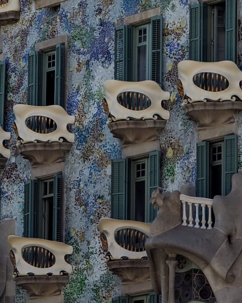 Façade de la Casa Batlló, Barcelona