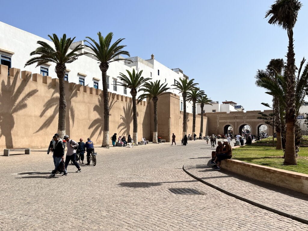 The ancient walled city of Essaouira