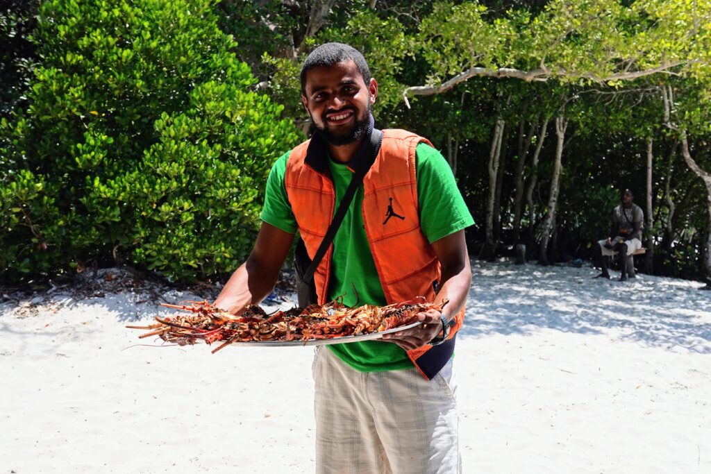 Lunch à Sudi Island, Watamu