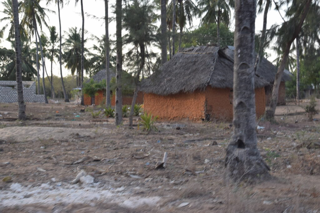 Maisons traditionnelles à Watamu