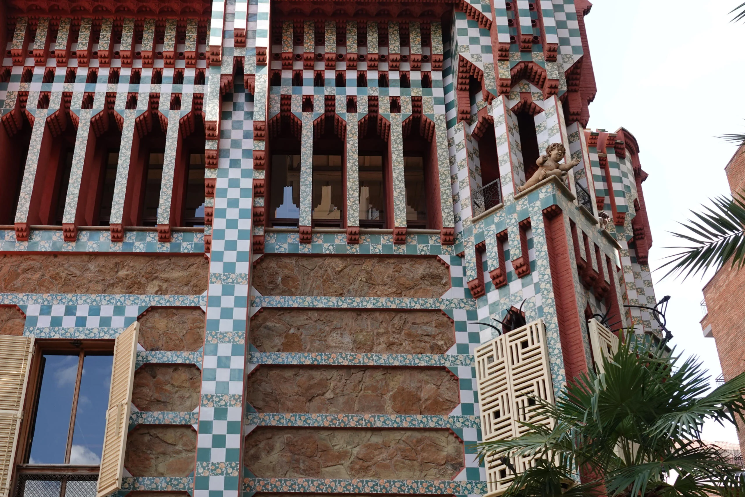 Exterior Facade of Casa Vicens