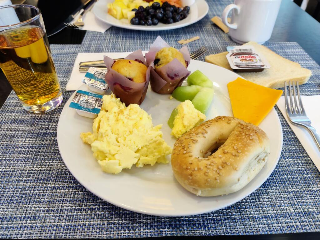 Petit déjeuner à l'hôtel Riu Plaza New York Times Square