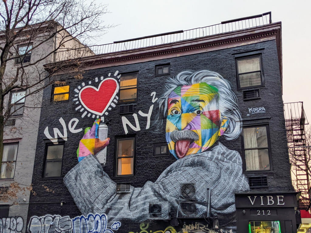 Fresque murale We Love NY2 de Eduardo Kobra