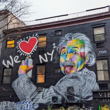 Fresque murale We Love NY2 de Eduardo Kobra