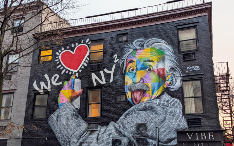 Fresque murale We Love NY2 de Eduardo Kobra