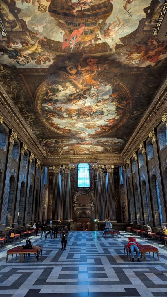 Painted Hall, Old Royal Naval College, Greenwich, London